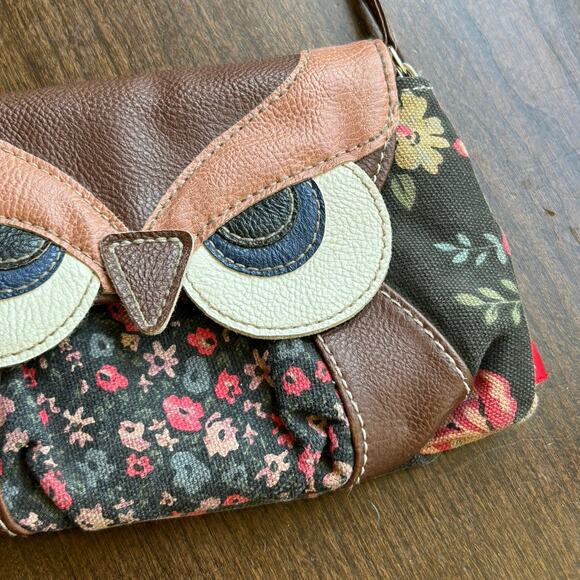 Vintage Unionbay Owl Aztec Wristlet - Cute and Unique! Boho - Picture 7 of 12